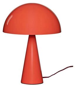 Hübsch HÖBSCH Mush Mini stolna lampa, svijetlocrvena, metalna, visina 25 cm, Crvena, spavaća soba, Metal