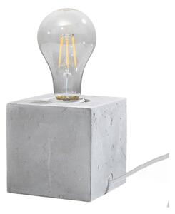 Svijetlo siva stolna lampa (visina 10 cm) Gabi – Nice Lamps