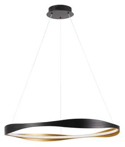 DOBI VISILICA LED/2700-5000K/40W/1472Lm/SANDY BLACK & GOLD NL9030643