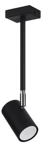 Crna stropna lampa 10x6 cm Jones - Nice Lamps