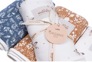 Konjak smeđa deka za bebe od organskog pamuka 80x100 cm Organic - Malomi Kids