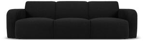 Crna sofa od bouclé tkanine 235 cm Molino – Micadoni Home