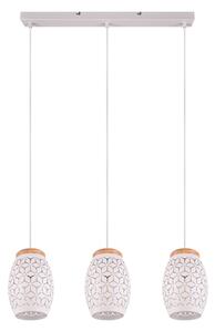Bijela viseća svjetiljka ø 15 cm Bidar – Trio