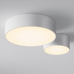 Maytoni Zon LED vanjska stropna svjetiljka, bijela, Ø 12 cm, 3000 K, metalna, Bijela, Aluminij