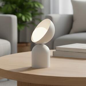 EMIBIG LIGHTING Stolna lampa Boto LN1, bež, čelik/staklo, visina 31 cm, G9, Bež, Dnevni boravak/blagovaonica, Metal