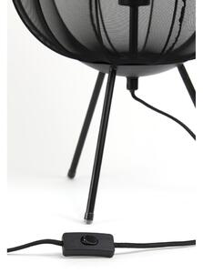 Crna stolna lampa (visina 60 cm) Plumeria - Light & Living
