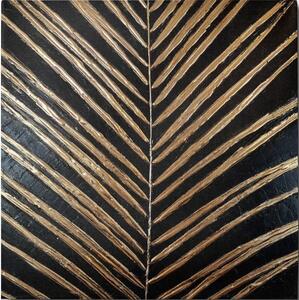 Ručno oslikana slika 70x70 cm Palm Leaf – Wallity