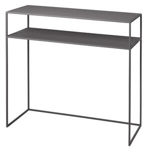 Tamno sivi metalni pomoćni stol 35x85 cm Fera – Blomus