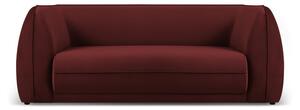 Crvena baršunasti sofa 190 cm Lando – Micadoni Home