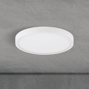 ORION LED stropna svjetiljka Disc, bijela Ø 24 cm, CCT, metal/plastika, prigušiva, Bijela, Dnevni boravak/blagovaonica, Aluminij