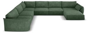 Tamno zelena kutna garnitura (lijevi kut) Vanda - Mazzini Sofas