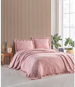 Roza set prekrivača i jastučnica za bračni krevet 220x240 cm Ilda - Mijolnir