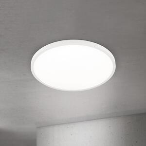 ORION LED stropna svjetiljka Disc, bijela Ø 60 cm, CCT, metal/plastika, prigušiva, Bijela, Dnevni boravak/blagovaonica, Aluminij