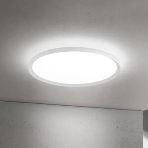 ORION LED stropna svjetiljka Kant, Ø 60 cm, bijela, CCT, metal/plastika, prigušiva, Bijela, Dnevni boravak/blagovaonica, Aluminij