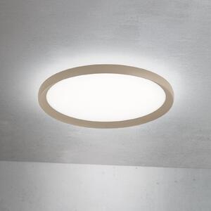 ORION LED stropna svjetiljka Kant, Ø 40 cm kaki, CCT metal/plastika, prigušiva, Zelena, Dnevni boravak/blagovaonica, Aluminij