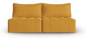 Žuta sofa 160 cm Mike – Micadoni Home