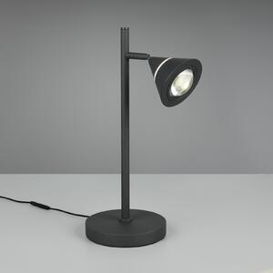 Trio Lighting LED stolna lampa Romeo, visina 40 cm, crna, metalna, CCT, prigušiva, Crno, Dnevni boravak/blagovaonica, Metal