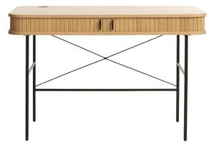 Radni stol u dekoru hrasta 60x120 cm Nola - Unique Furniture