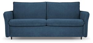 Plava sklopiva sofa 166 cm Dalida – Micadoni Home