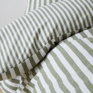 Zelena flanelska posteljina za bračni krevet 200x200 cm – Catherine Lansfield