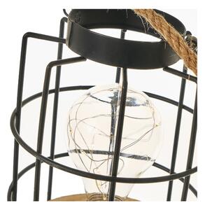 Crna stolna lampa (visina 20,5 cm) – Casa Selección