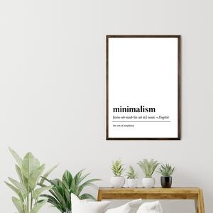 Plakat 50x70 cm Minimalism - Wallity