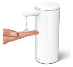 Bijeli željezni automatski dozator sapuna 266 ml – simplehuman