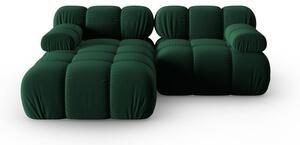 Zelena baršunasta sofa 191 cm Bellis – Micadoni Home