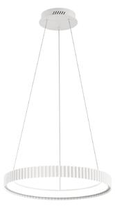 Luce Ambiente Design Niike LED viseća svjetiljka, bijela, Ø 50 cm, metalna, CCT, Bijela, Dnevni boravak/blagovaonica, Metal