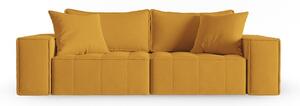 Žuta sofa 212 cm Mike – Micadoni Home