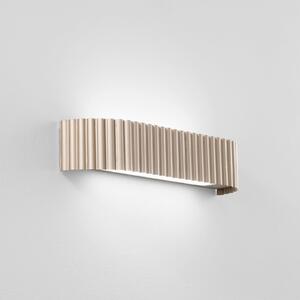 Luce Ambiente Design Niike LED zidna lampa, zlatne boje, širine 40 cm, metalna, CCT, Zlato / mjed, Dnevni boravak/blagovaonica, Metal