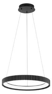 Luce Ambiente Design Niike LED viseća svjetiljka, crna, Ø 50 cm, metalna, CCT, Crno, Dnevni boravak/blagovaonica, Metal