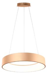 Luce Ambiente Design Noah LED viseća svjetiljka, zlatne boje, Ø 60 cm, metal, CCT, Zlato / mjed, Dnevni boravak/blagovaonica