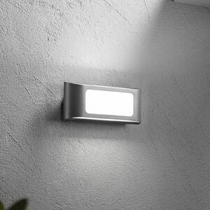 INTEC DESERT LED vanjska zidna svjetiljka, antracit, širine 25 cm, metalna, Crno, Aluminij