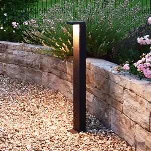 Deko-Light LED staza Lerna 1000 tamno siva visina 100 cm 7,4 W CCT, Crno, Aluminij