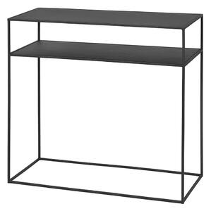 Crni metalni pomoćni stol 35x85 cm Fera – Blomus