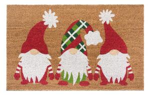 Otirač s božićnim motivom od kokosovih vlakana 45x75 cm – Hanse Home