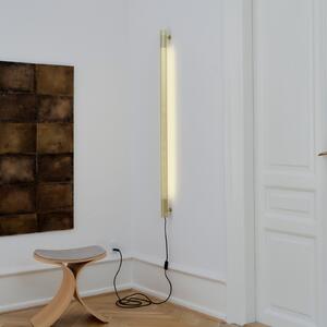 GEJST Ralent zidna lampa, boje mesinga, visina 135 cm, G13 LED, Zlato / mjed, Dnevni boravak/blagovaonica, Metal