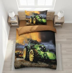 3D posteljina od mikrosatina TRACTOR FORCE šarena Dimenzije posteljine: 70 x 90 cm | 140 x 200 cm