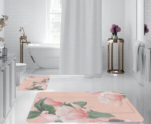 Svijetlo ružičaste kupaonske prostirke u setu od 2 kom - Oyo Concept