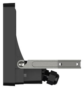 Theben LED vanjski zidni reflektor B50 dualni, crni, IP65, Crno, Metal, Zidni reflektor