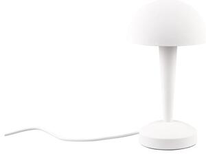 Bijela LED stolna lampa (visina 26 cm) Canaria – Trio