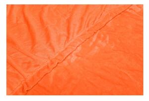 Narančasta plahta od mikropliša My House, 180 x 200 cm