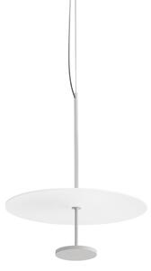 Linea Light LED viseća svjetiljka Stilo_P, bijela, Ø 35 cm, IP40, prigušiva, Bijela, Dnevni boravak/blagovaonica, Aluminij