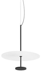 Linea Light LED viseća svjetiljka Stilo_P, crna, Ø 35 cm, IP40, prigušiva, Crno, Dnevni boravak/blagovaonica, Aluminij