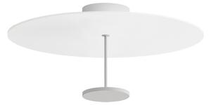 Linea Light Stilo_S LED stropna svjetiljka, bijela, Ø 55 cm, prigušiva, Bijela, Dnevni boravak/blagovaonica, Aluminij