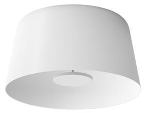 Linea Light LED stropna svjetiljka Delfi_S, bijela, Ø 45 cm, metalna, prigušiva, Bijela, Dnevni boravak/blagovaonica, Aluminij