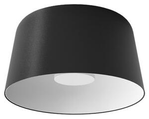 Linea Light LED stropna svjetiljka Delfi_S, crna, Ø 35 cm, metalna, prigušiva, Crno, Dnevni boravak/blagovaonica, Aluminij