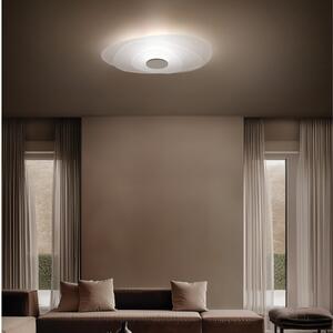 Linea Light LED stropna svjetiljka Joint_S, bijela, metalna, 71 cm, prigušiva, Bijela, Dnevni boravak/blagovaonica, Metal