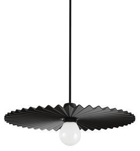 Linea Light Doge_P viseća svjetiljka, crna, metalna, Ø 39 cm, E27, prigušiva, Crno, Dnevni boravak/blagovaonica, Aluminij